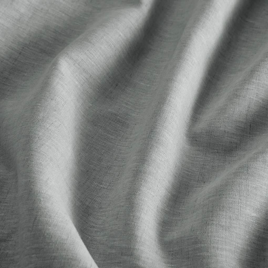 Verduisteringsgordijn van gewassen linnen, verborgen lipjes, Private