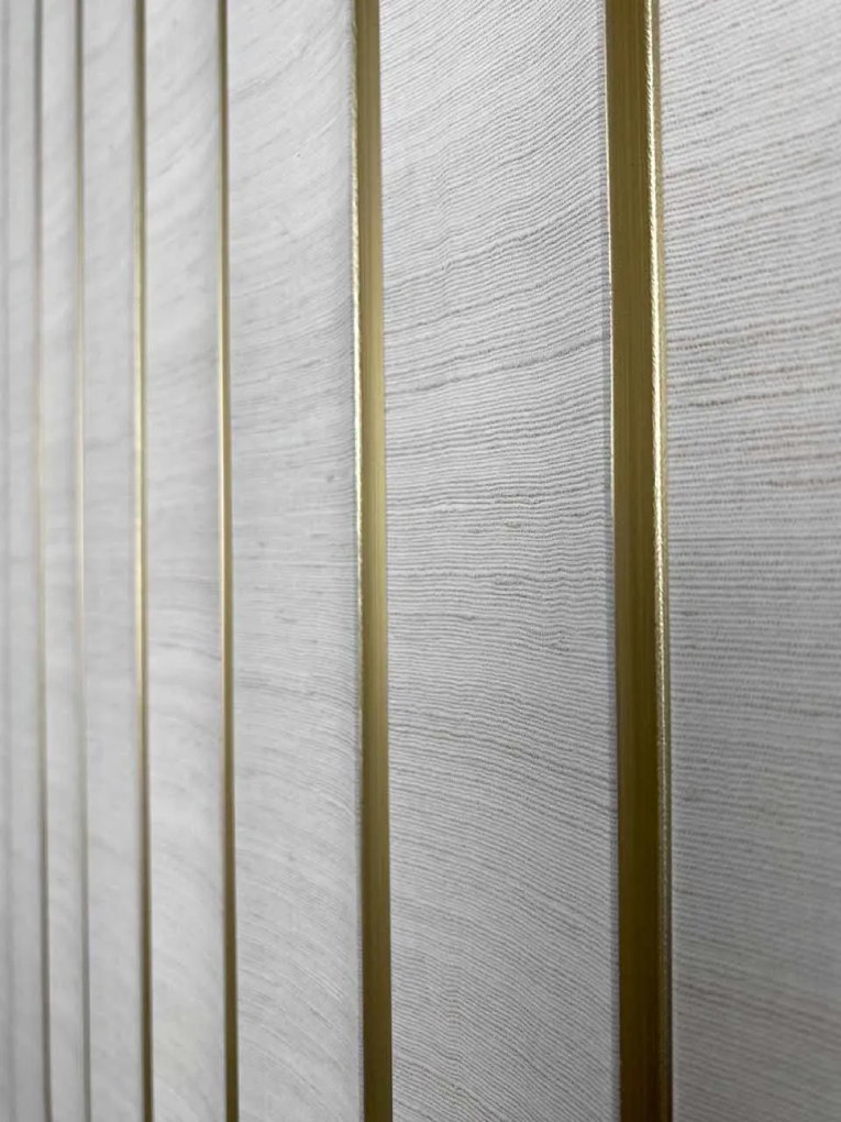 Wandpaneel Grace Wit 260x12cm - 260 cm x 12 cm x 1.2 cm | 1.2 kg | Paneli akoestische wandpanelen - AKU Wandpanelen