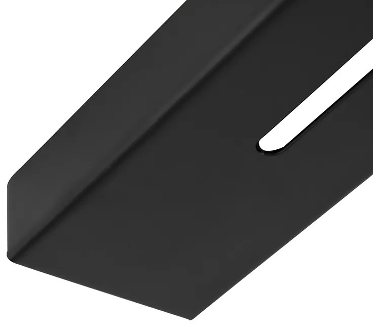 Eettafel / Eetkamer Plafondplaat zwart 120cm voor 2, 3 of 5 hanglampen Binnenverlichting Lamp