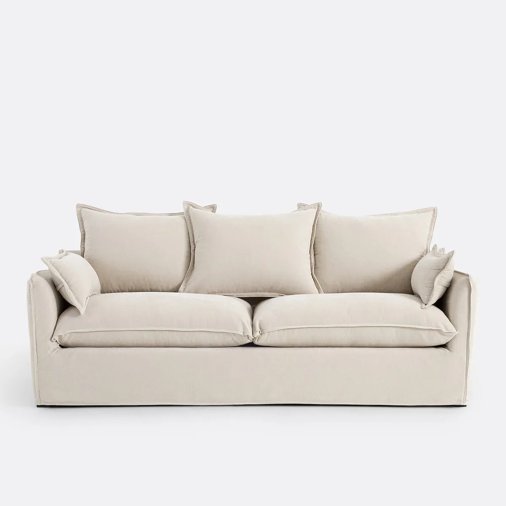 Sofa 2-, 3-, 4-, 5-zits, afneembare hoezen, gemêleerd polyester, ODNA