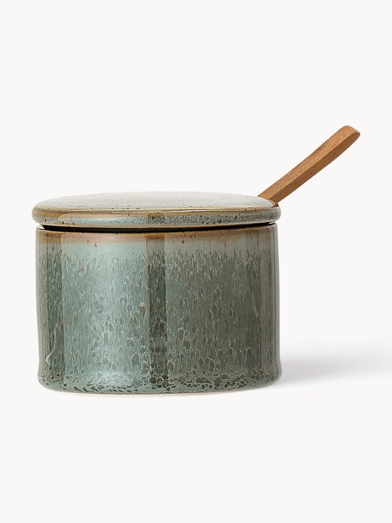 Suikerpot Pixie met houten lepel