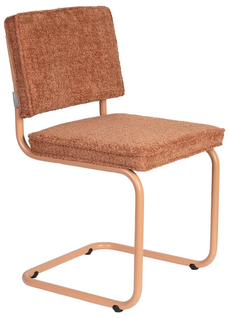 Zuiver Ridge Soft Retro Design Stoel Teddy Terra