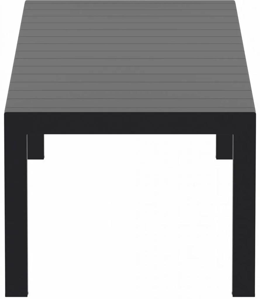 Siesta  Tuintafel - Vegas XL - Zwart - Uitschuifbaar 260/300 cm