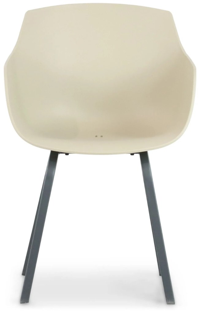 Tuinset 4 personen 90 cm Kunststof Taupe Lifestyle Garden Furniture Salina/Mateo