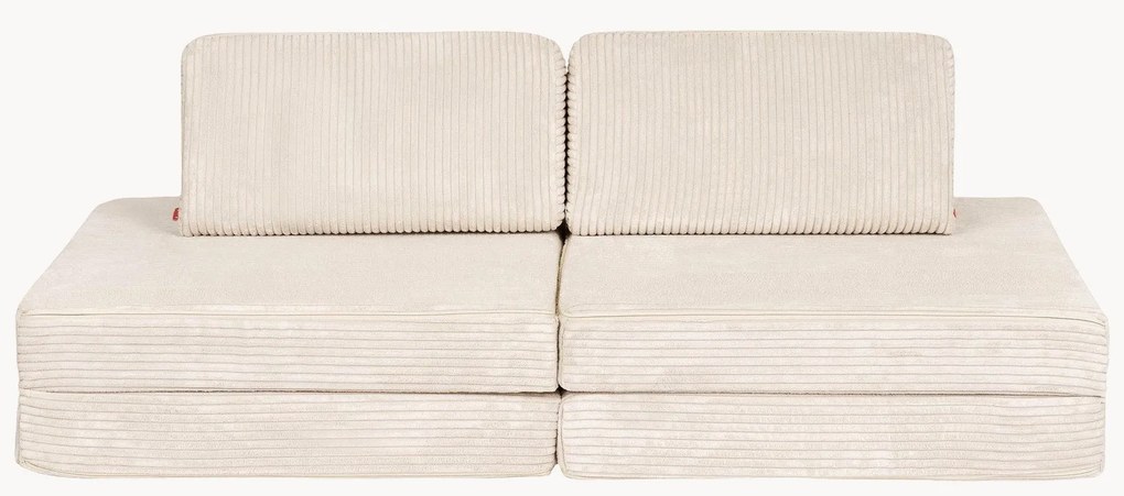 Modulaire kinderbank Mila van corduroy, handgemaakt