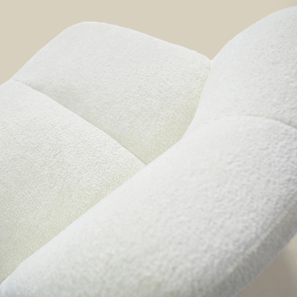 Moderne Fauteuil Creme