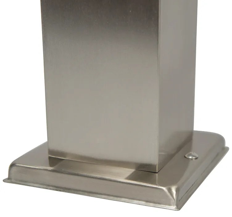 Smart buitenlamp met dimmer 45 cm staal incl. Wifi P45 - Malios Modern, Design E27 IP44 Buitenverlichting