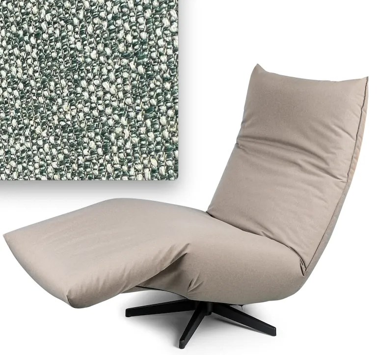 CHILL-LINE Relaxfauteuil - Indi - Zeegroen- Outdoor - Chill Line
