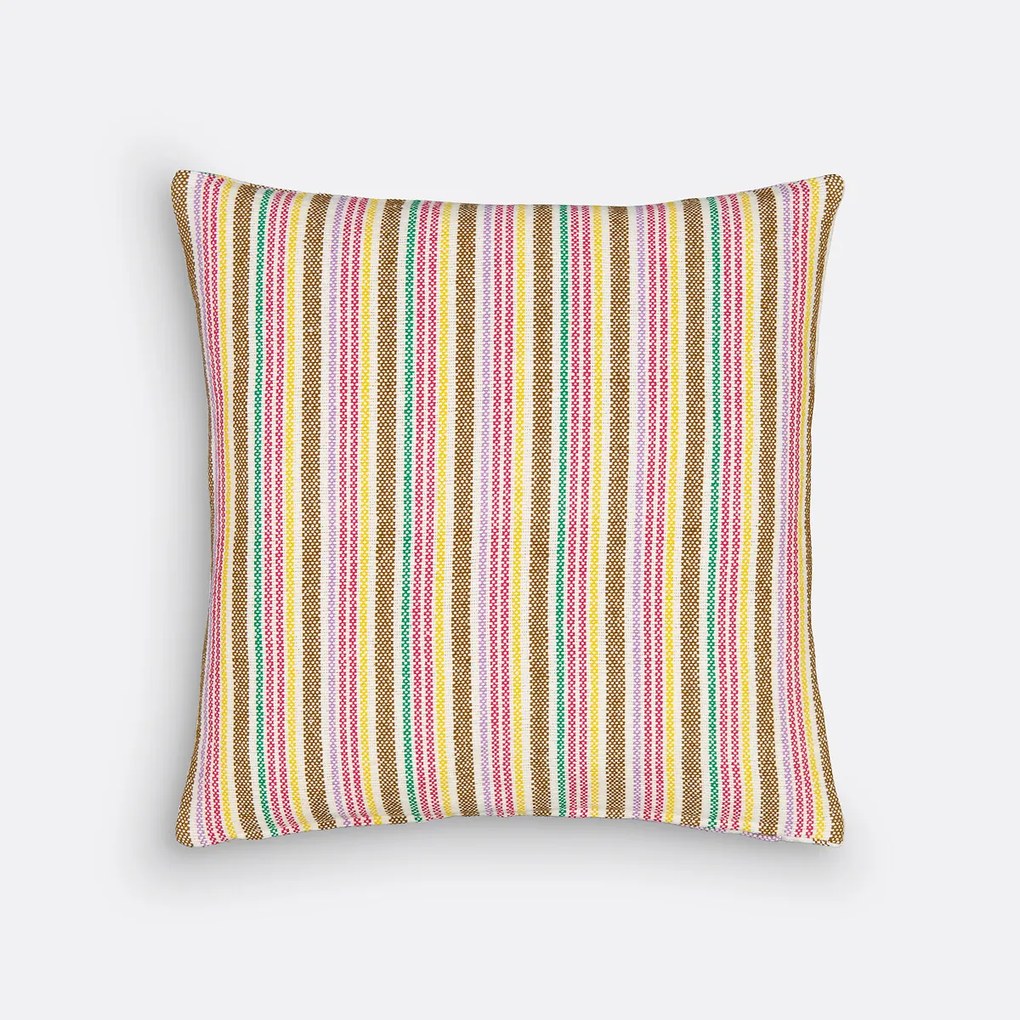 Gestreept kussenhoes 45x45 cm, Ghani