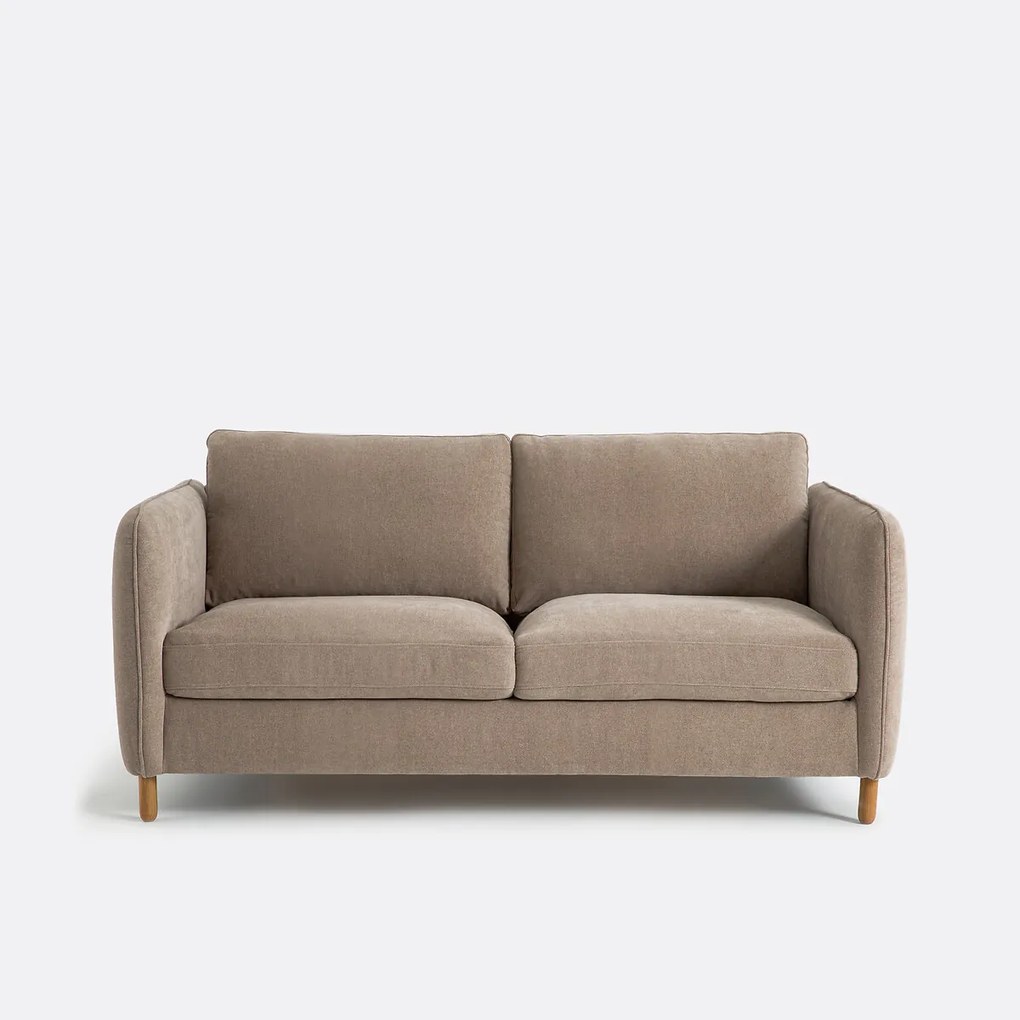 3-zits gevlekte polyester bank Loméo