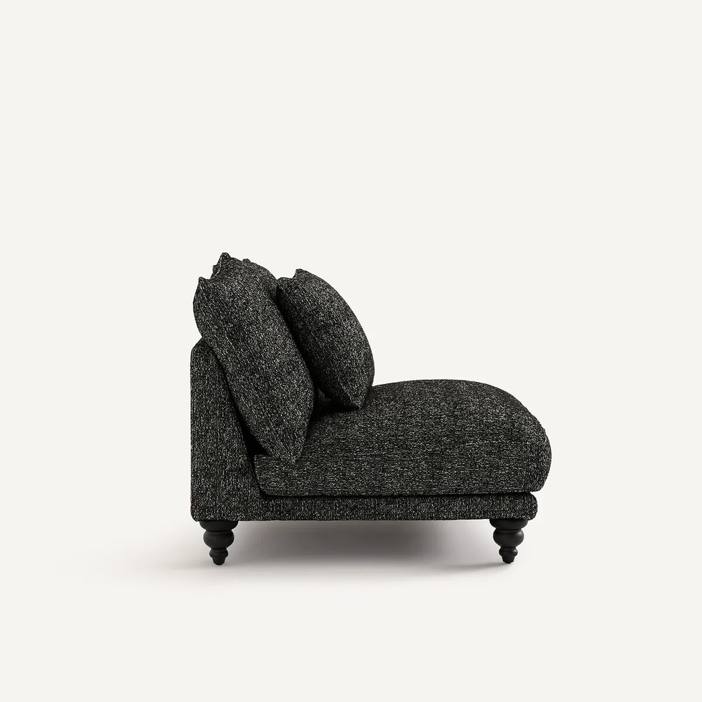 Fauteuil in badstof, LAZARE