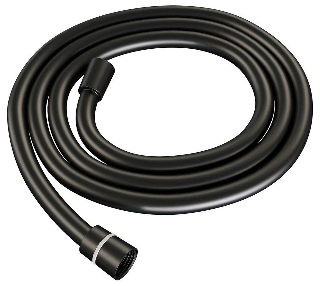 Brauer Black Carving opbouw regendouche met 30cm douchekop en staafhanddouche mat zwart