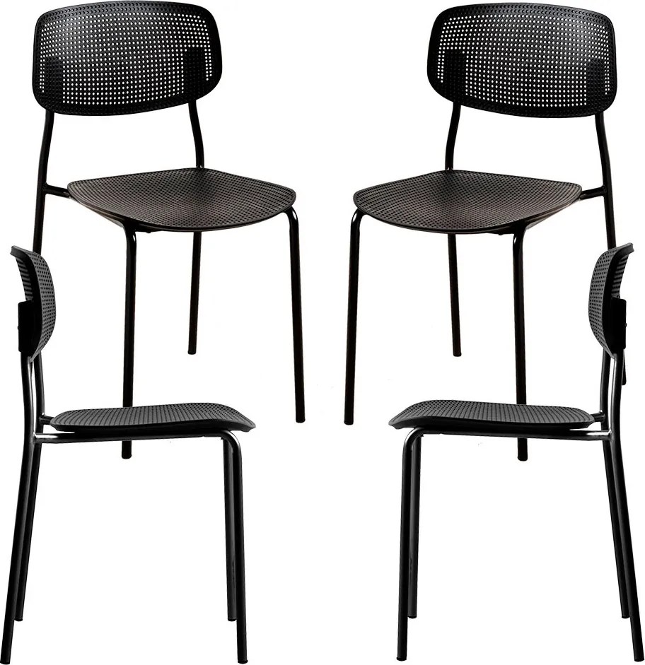 Set 4 Piki Stoelen
