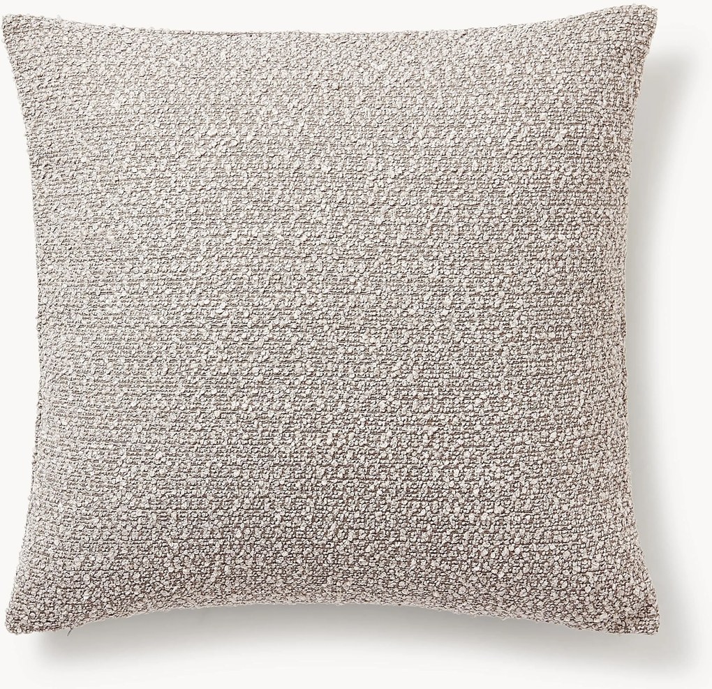 Bouclé kussenhoes Bellamie