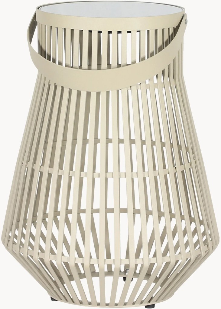 In- & outdoor LED lantaarn Cosimira met zonnepaneel