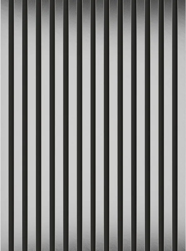 Mexen Lam-B monster van wandpanelen, HDF-plaat 4 mm, Zilver - S100-056-S