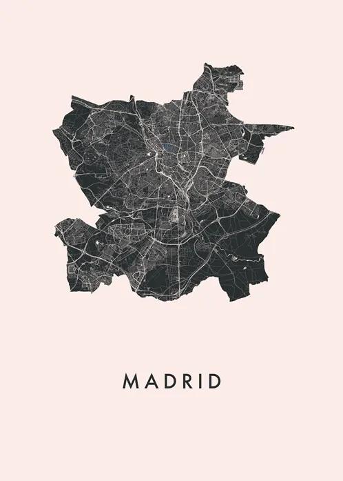 Madrid . Roze