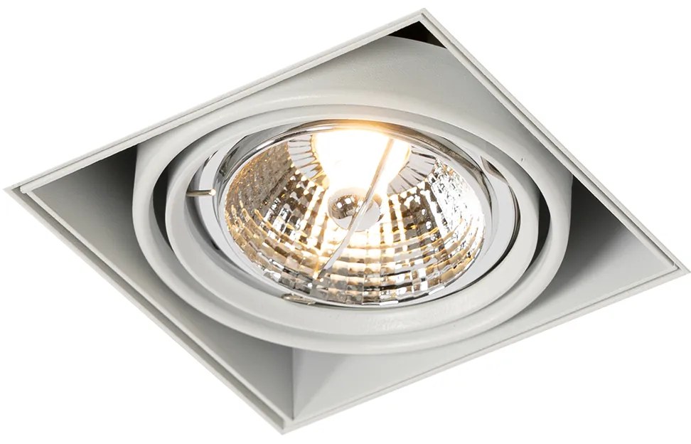 Inbouwspot wit GU10 AR70 trimless - Oneon
