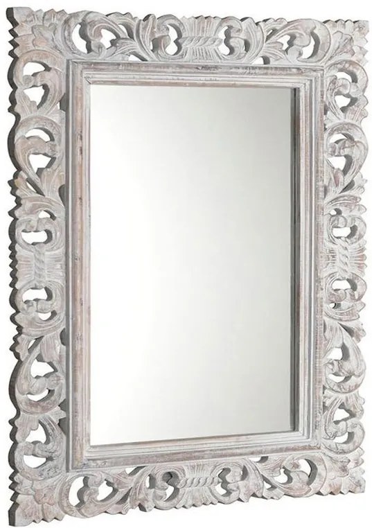 SCULE spiegel op frame, 70x100cm, wit