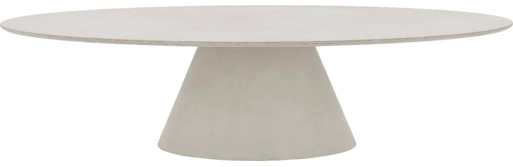 Goossens Eettafel Stone, Ovaal 300 x 120 cm