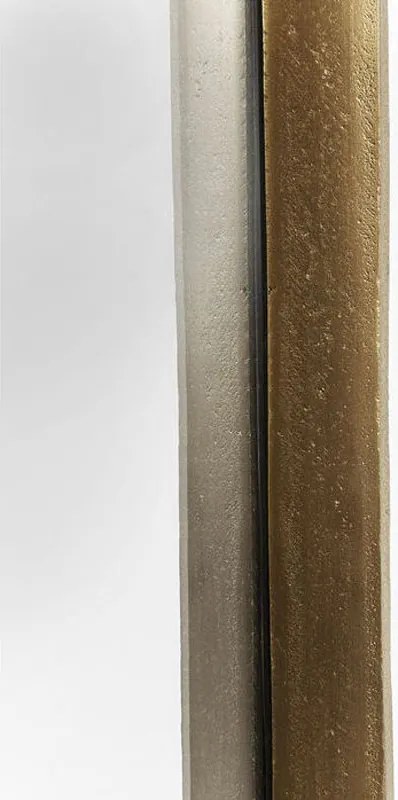 Lange Spiegel Aluminium Messing - 32x177cm