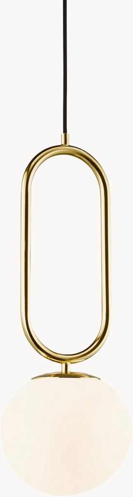 Kleine mondgeblazen hangers Shapes