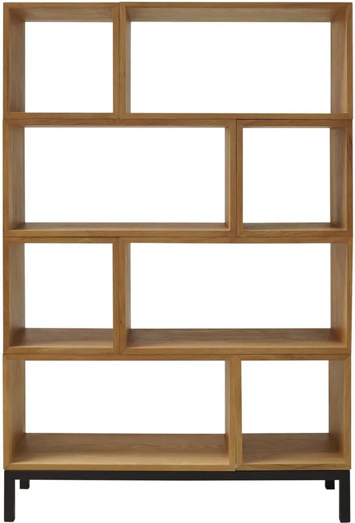 Artichok Module boekenkast - Arthur - Boekenkast frame- Boekenkasten - Hout - Module kasten - Design meubel - Modulaire boekenkast - zwart metaal