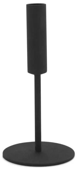 Kandelaar - 15.5 Cm - Zwart (zwart)