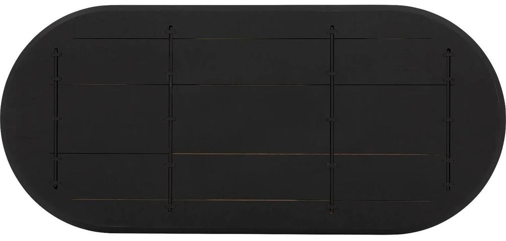 Goossens Excellent Eettafel Floyd, Semi rond 260 x 100 cm