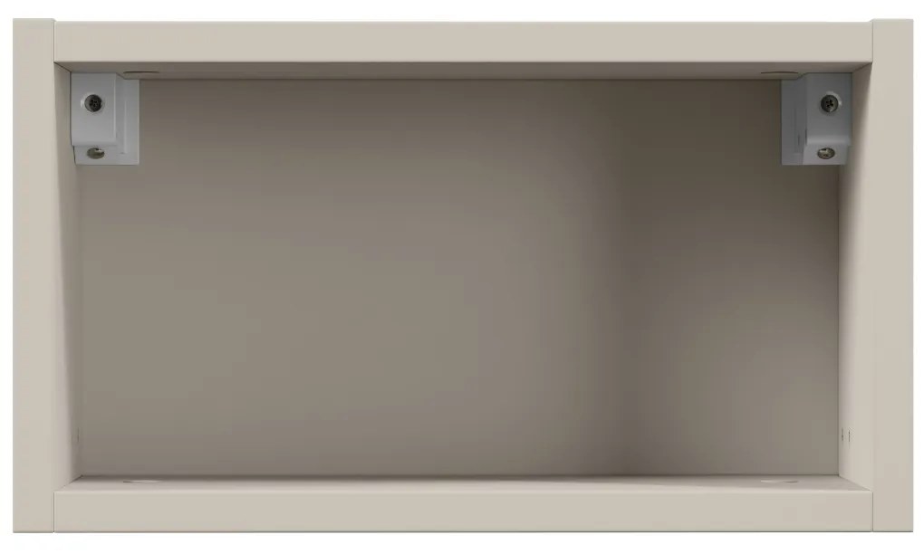 Comad Cashmere half hoge open kast 35x20cm taupe