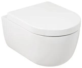 Plieger Nola Compact randloos toilet met softclose & quick release zitting wit