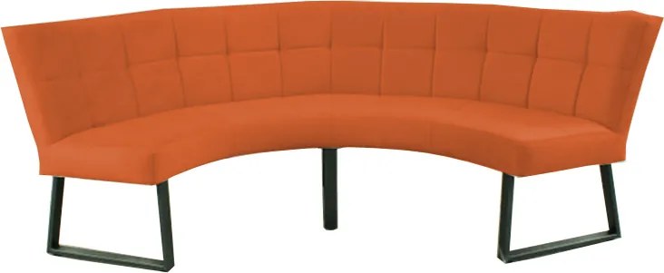 Eetkamerbank - Amsterdam - stof Element koper 09 - geschikt voor tafel 130 cm