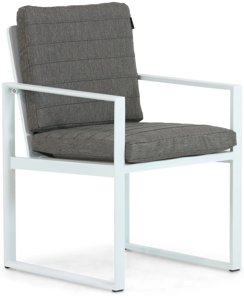 Tuinstoel Aluminium Wit Lifestyle Garden Furniture Nuno