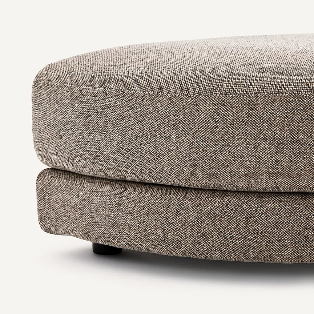 Modulaire voetensteun in tweed, TIBERIO