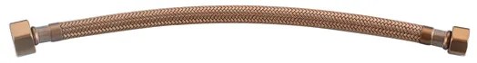 Fortifura Calvi flexibele slang - 30cm - 1/2"x3/8" - Geborsteld koper PVD (Koper) SW1171425
