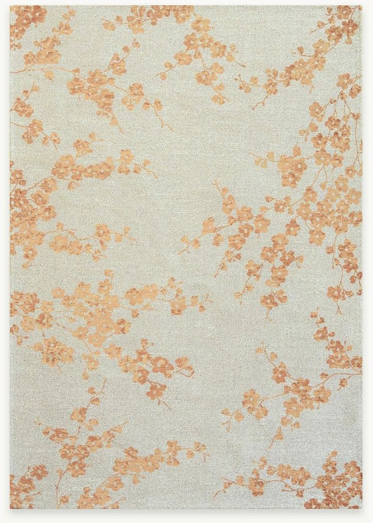 Wasbaar jacquard in- & outdoor vloerkleed Sakura