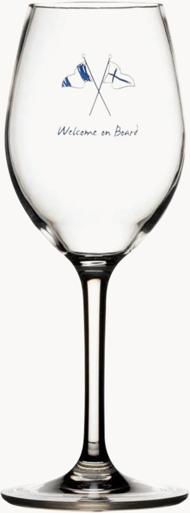 Witte wijnglazen Wob, 6-delig