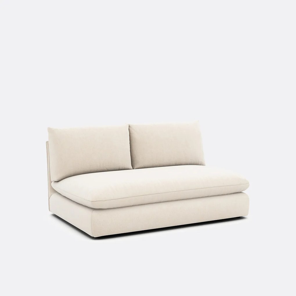 Modulaire 2-zitsbank.gemêleerd polyester, Malo