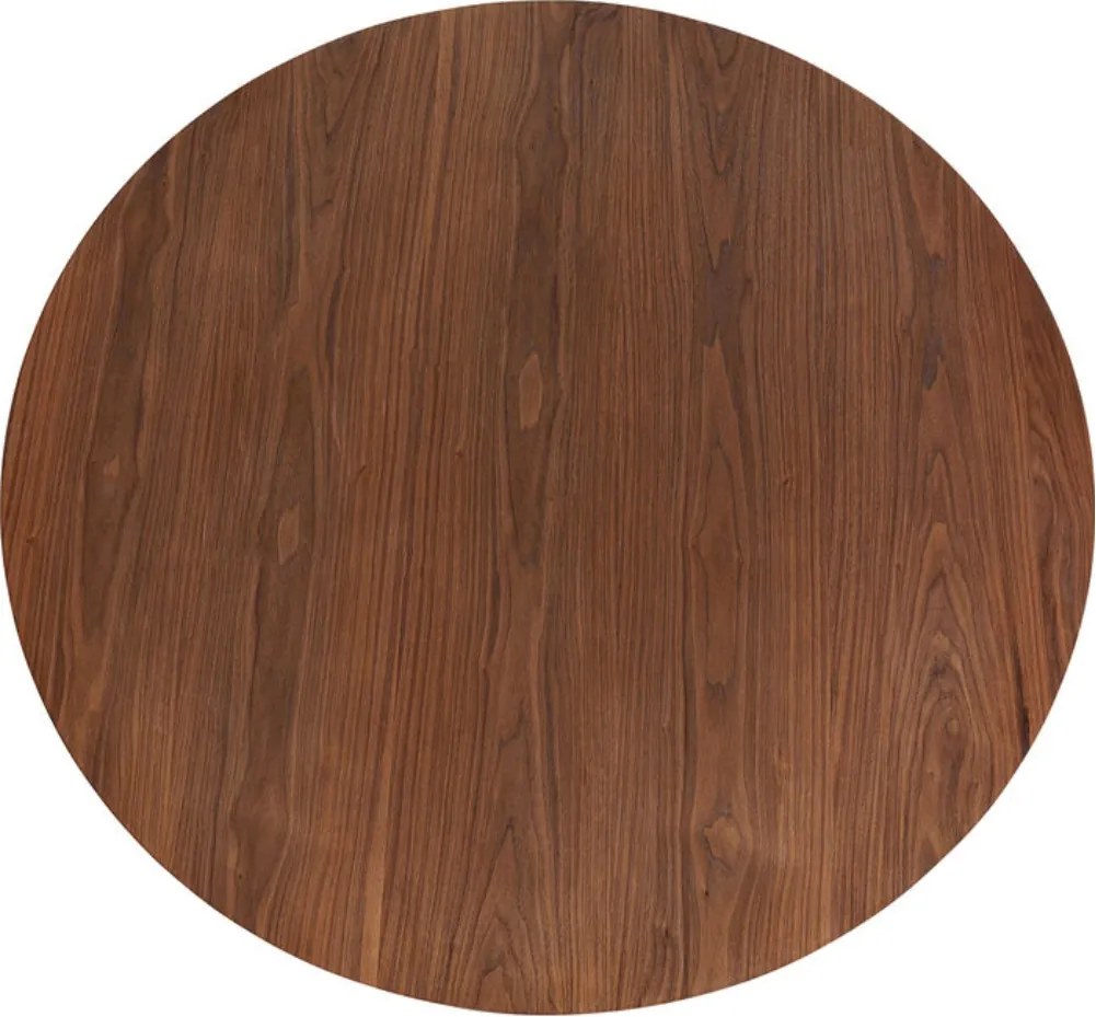 Kare Design Cono Ronde Eettafel Walnoot - 120 X 120cm.