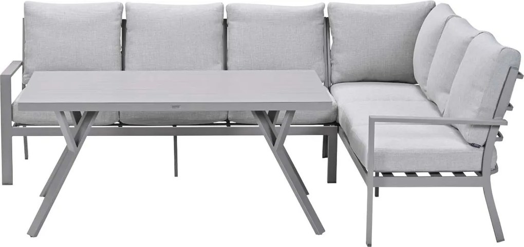 Garden Impressions Senja lounge dining set 3-delig rechts - valley sand