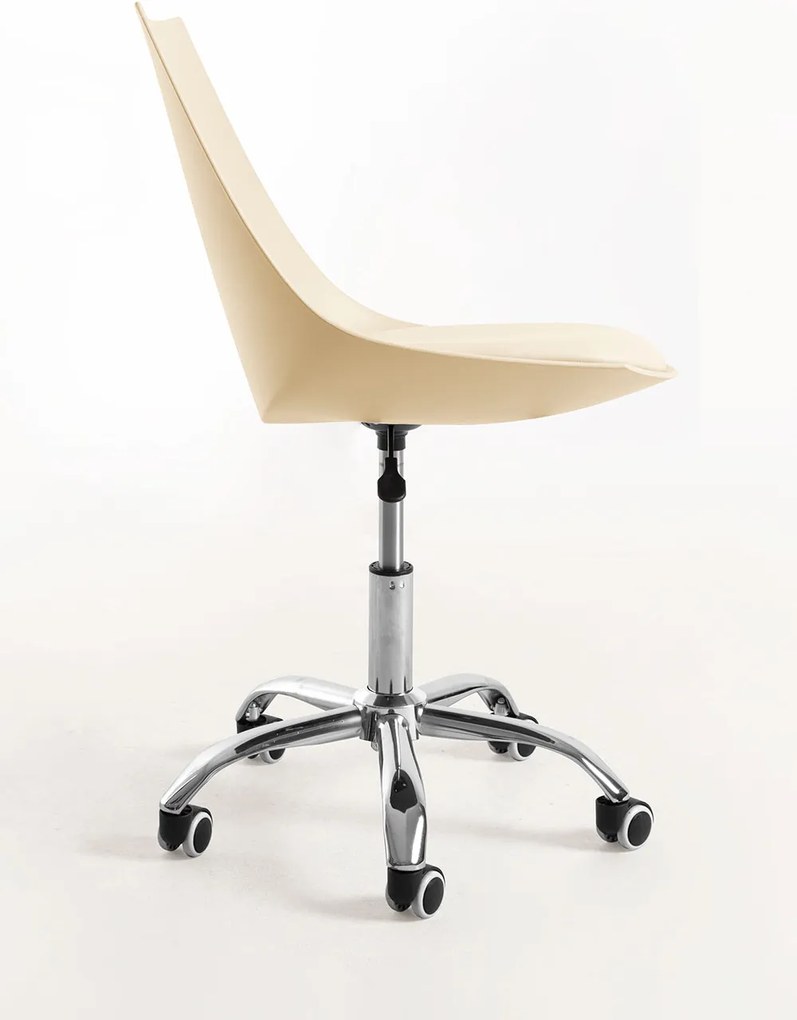 Set 4 Blok Bureaustoelen