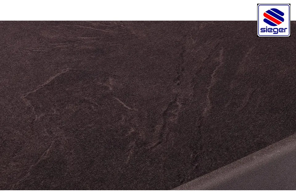 Sieger Boulevard ovale klaptafel 90x140 cm. - Antraciet