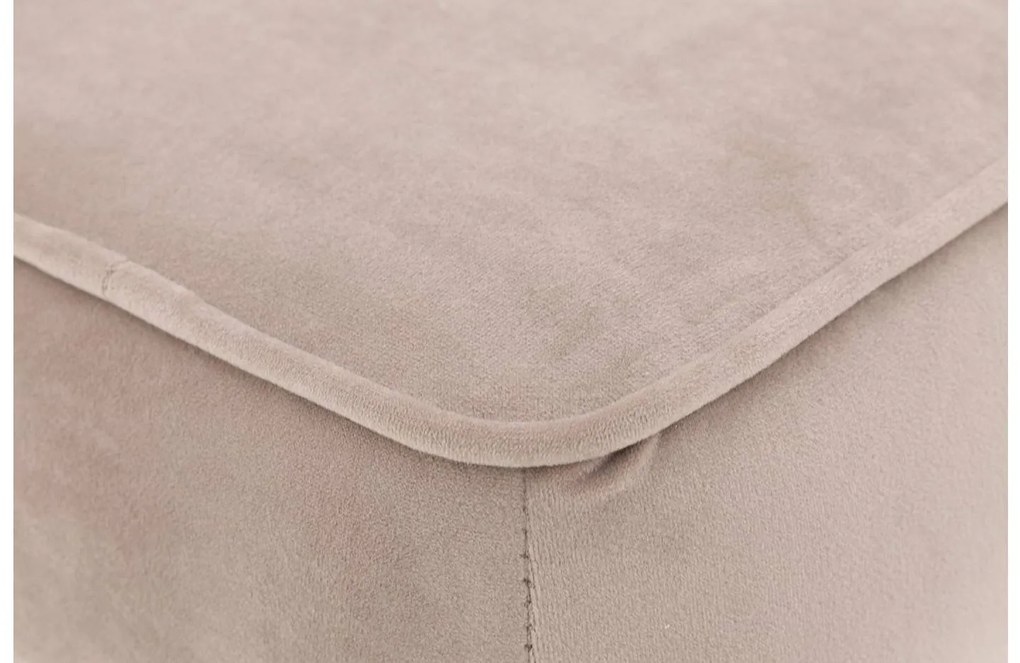 Goossens Eetkamerstoel Rob lichtgrijs velvet stof leuning, urban industrieel