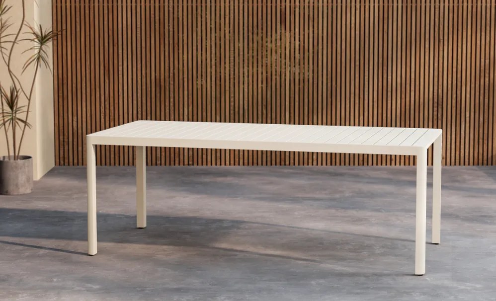 The Outsider tuintafel-cas-beige-aluminium-200x90cm-the-outsider