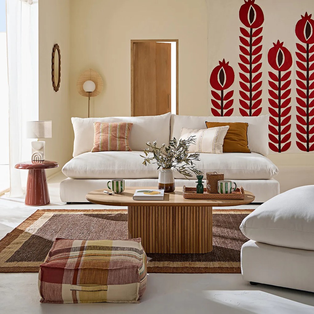 Modulaire bank, gemêleerd polyester, Malo