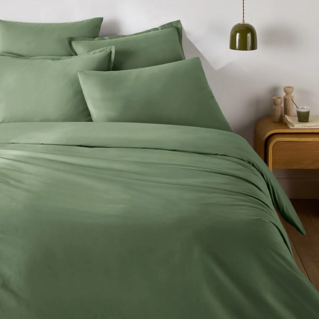 Dekbedovertrek van perkaal katoen, 80 draden, Scenario