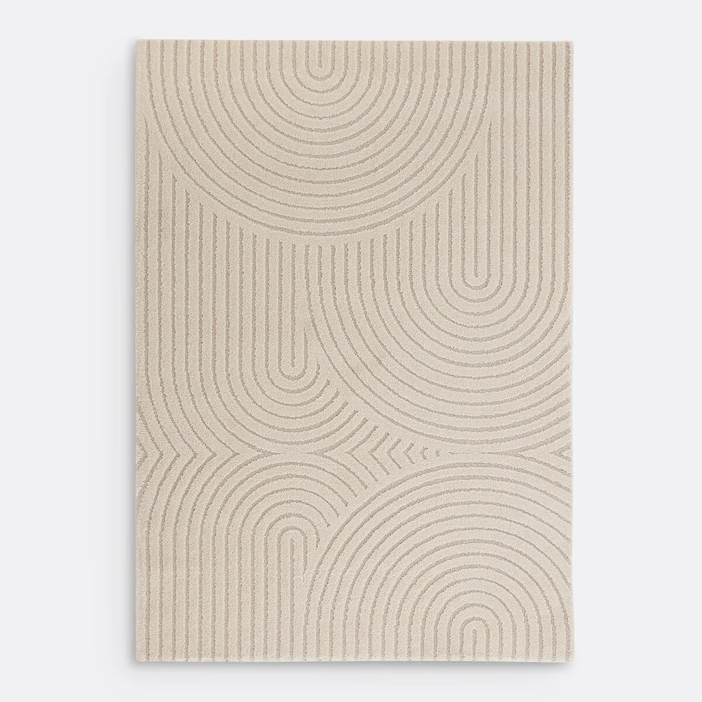 Vloerkleed met geometrisch motief, Lodgo