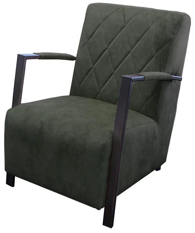 Fauteuil - Isabella - velours Adore Hunter groen 156