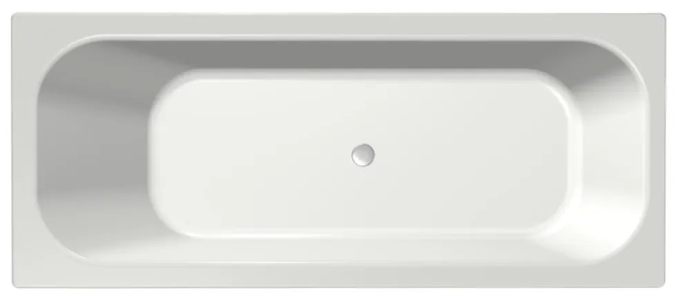 Xenz Aruba ligbad acryl 190x80x45cm zonder overloop wit glans