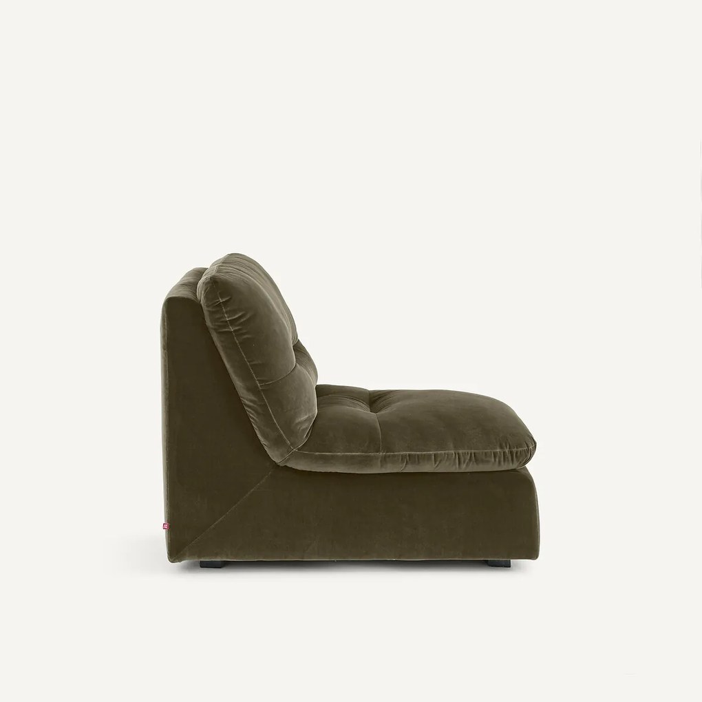 Modulaire hoek in fluweel, GIULIANO